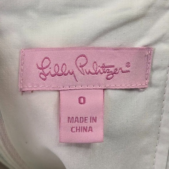 Lilly Pulitzer Lottie Salisbury Lace Rainbow Dress‎ Women's SIZE 0 Strapless - Picture 5 of 9